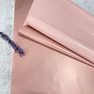 Пленка перламутр двухсторонняя Кварц-Чайная роза