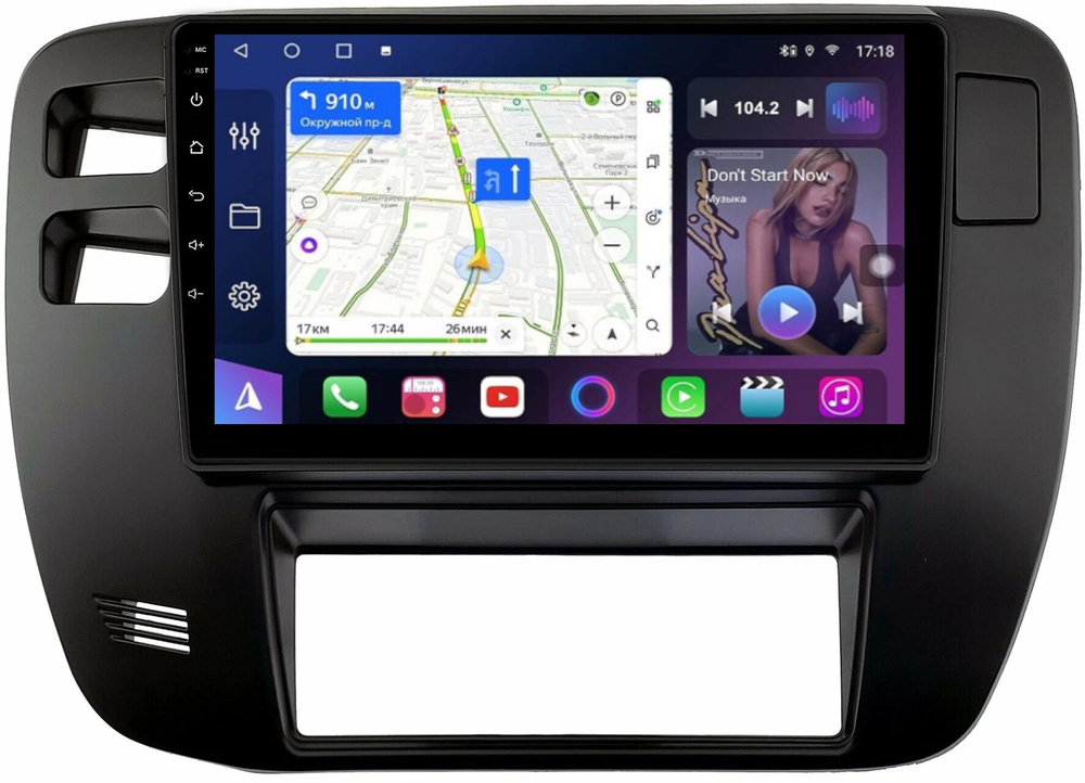 Магнитола для Nissan Patrol Y61 1997-2004 - FarCar 3259M монитор 9" QLED на Android 13, 8 ядер (TS18), CarPlay, 4G SIM-слот