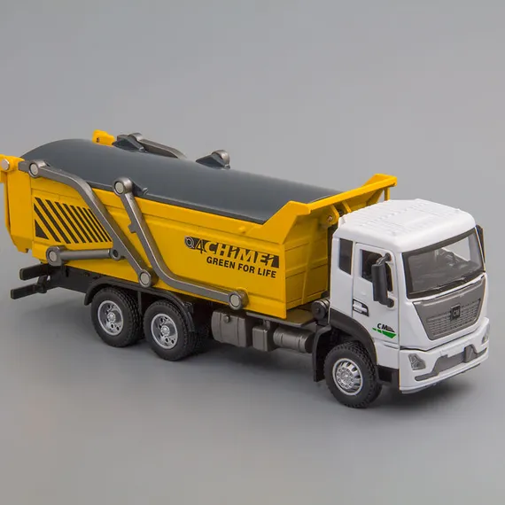 Dongfeng, самосвал, белый/жёлтый, 220х60 мм M506