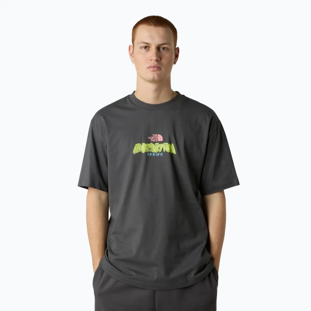 Футболка The North Face Expedition Celebration Oversized темно-серая