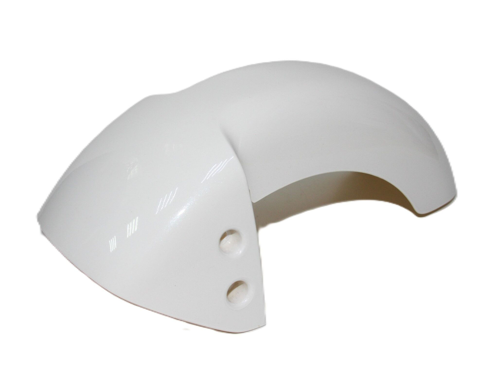 Крыло переднее белое Kugoo Kirin V Pro