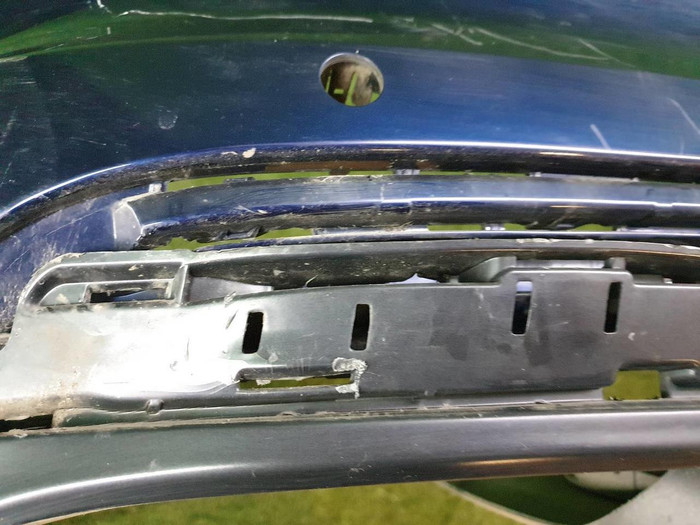 Юбка заднего бампера Audi Q7 2 (2015-2019)