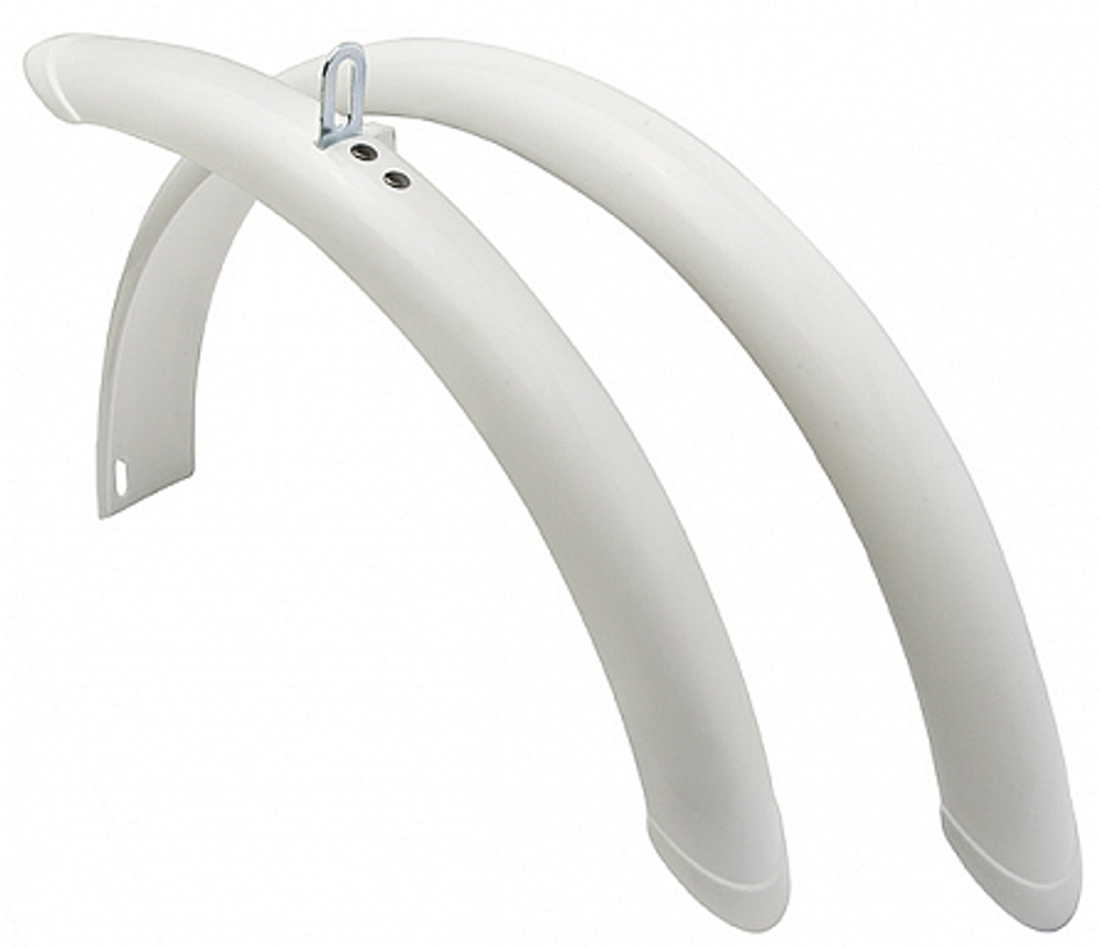 Крылья 16"-18" полноразмерные FD-21-2F/R пластиковые белые