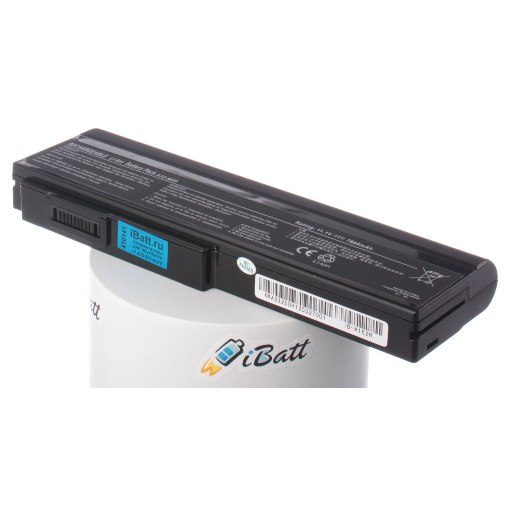 Аккумулятор iBatt 7800mAh, для A32-N61 A32-M50 A32-H36 A33-M50 90-NED1B2100Y A31-B43 A32-X64 15G10N373800 L072051 L0790C6