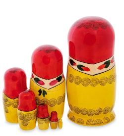 Народные промыслы МР-10/ 7 Матрешка 7-кукольная А (Семеновская)