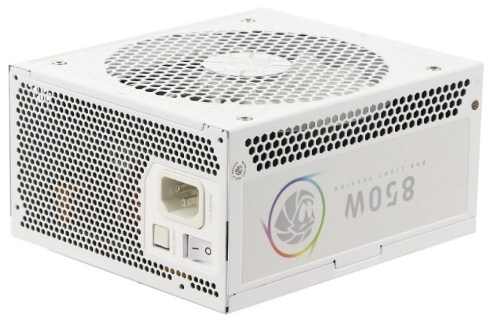 Блок питания Game Max RGB PRO 850G WH 850 Вт