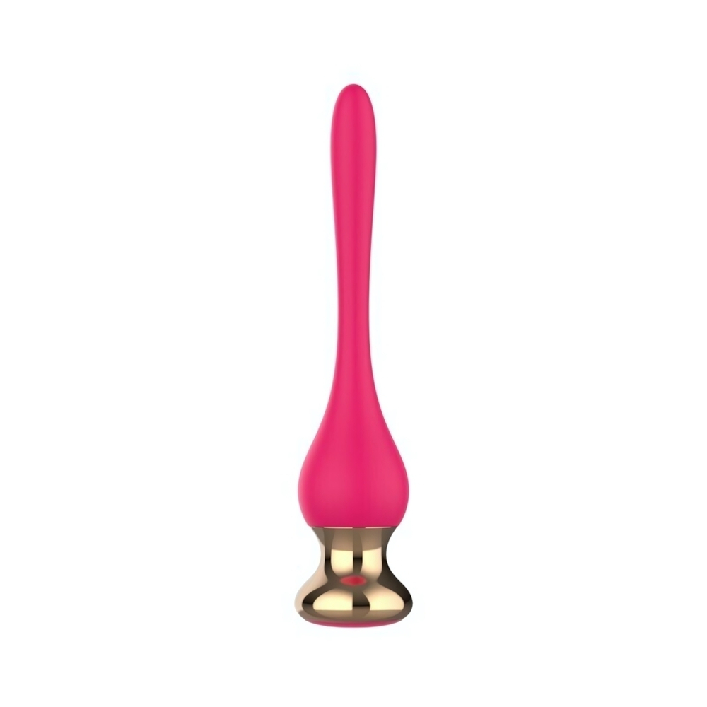 Розовый вибромассажер Nipple Vibrator - 14,5 см. (Цвет: розовый)