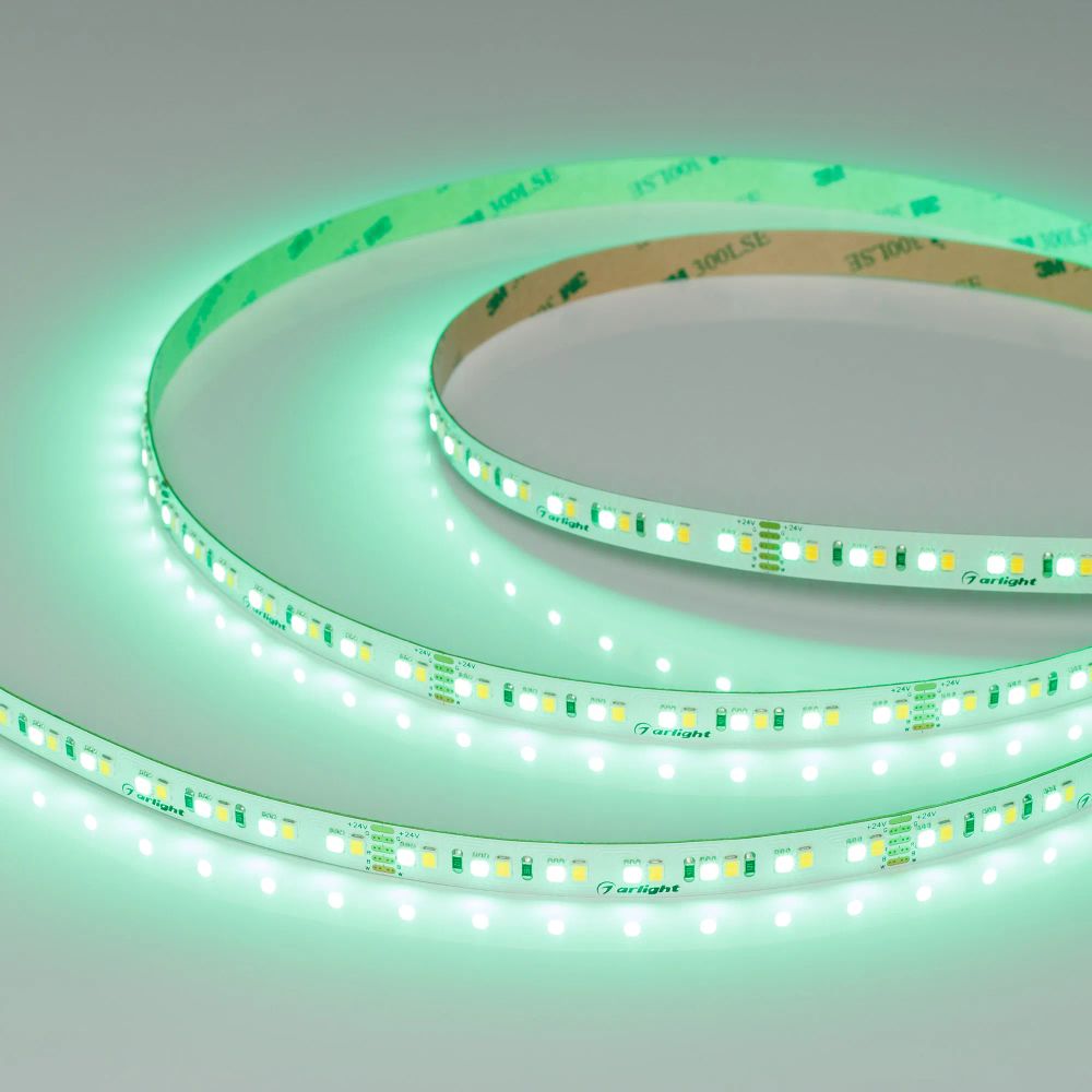 Светодиодная лента RT-A168-10mm 24V RGBW-White (20 W/m, IP20, 5m) (Arlight, высок.эфф.150 лм/Вт) 056877