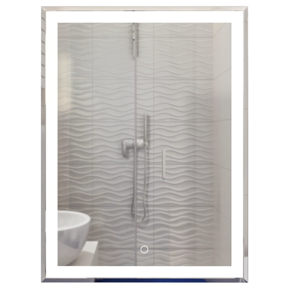 Зеркало MIXLINE "Минио" 600*800 (ШВ) сенсорный выключатель, светодиодная подсветка