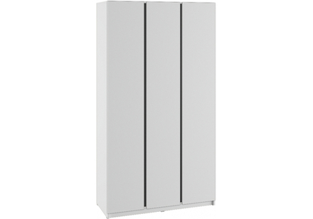 Шкаф WoodVille Кассий 120 3-х ств белый