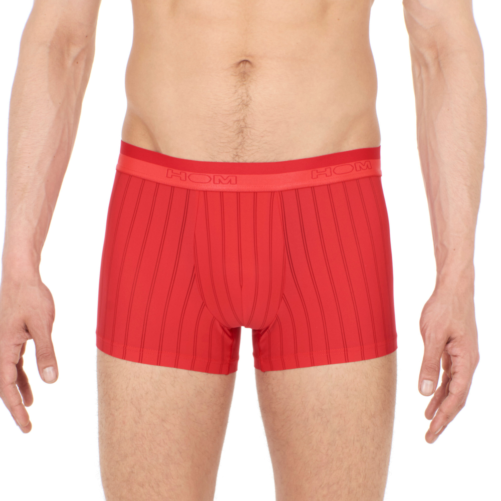 Мужские трусы боксеры красные HOM CHIC Boxer Briefs 401336_4000PA