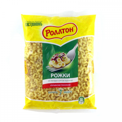 Макароны Роллтон рожки 400 гр