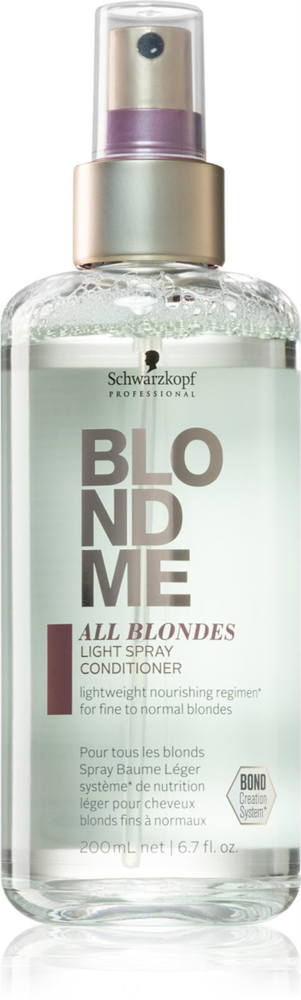 Schwarzkopf Professional Blondme All Blondes Light - легкий спрей-кондиционер /  dla cienkich włosów 200  ml  / GTIN 4045787636130