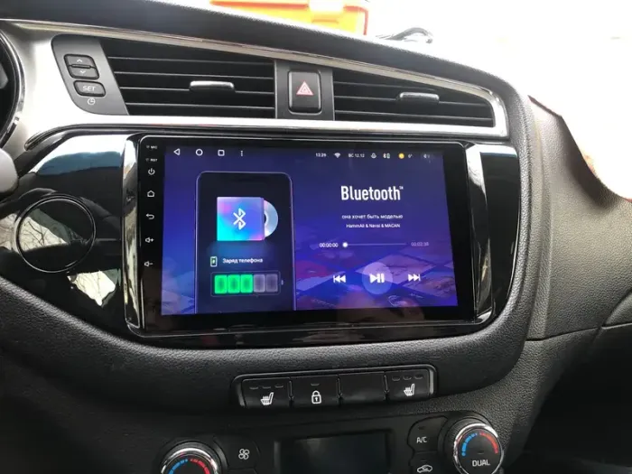 Магнитола для KIA Ceed 2 (JD) 2012-2018 (рамка глянцевая) - Vaycar VA27-0216-09V4L на Android 13, UIS9863, QLED, 4G SIM-слот