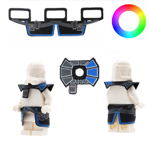 Комплект тканевых аксессуаров для ARC клонов (Цвета в ассортименте)