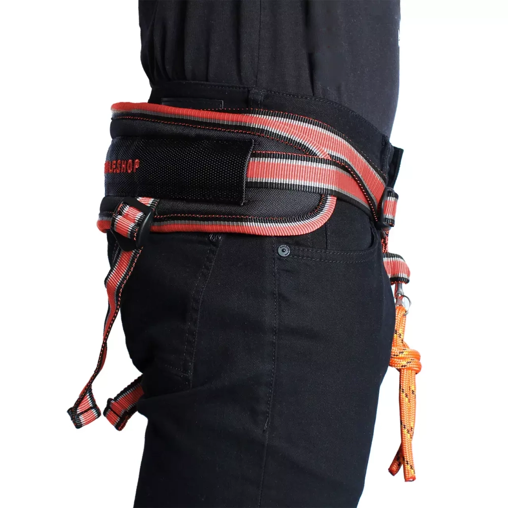 Пояс для каникросса в комплекте с потягом White Wolf серия Спорт