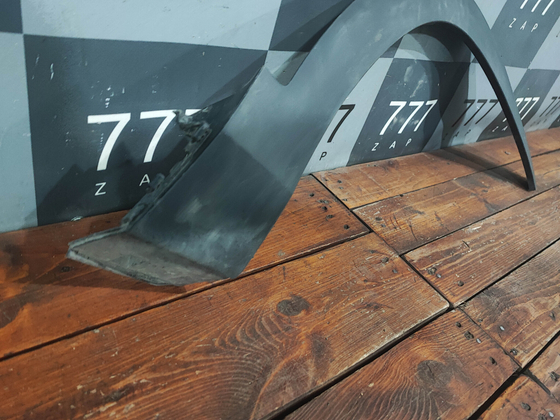 Накладка крыла переднего правого Kia Seltos 19-нв Б/У Оригинал 87714Q5000