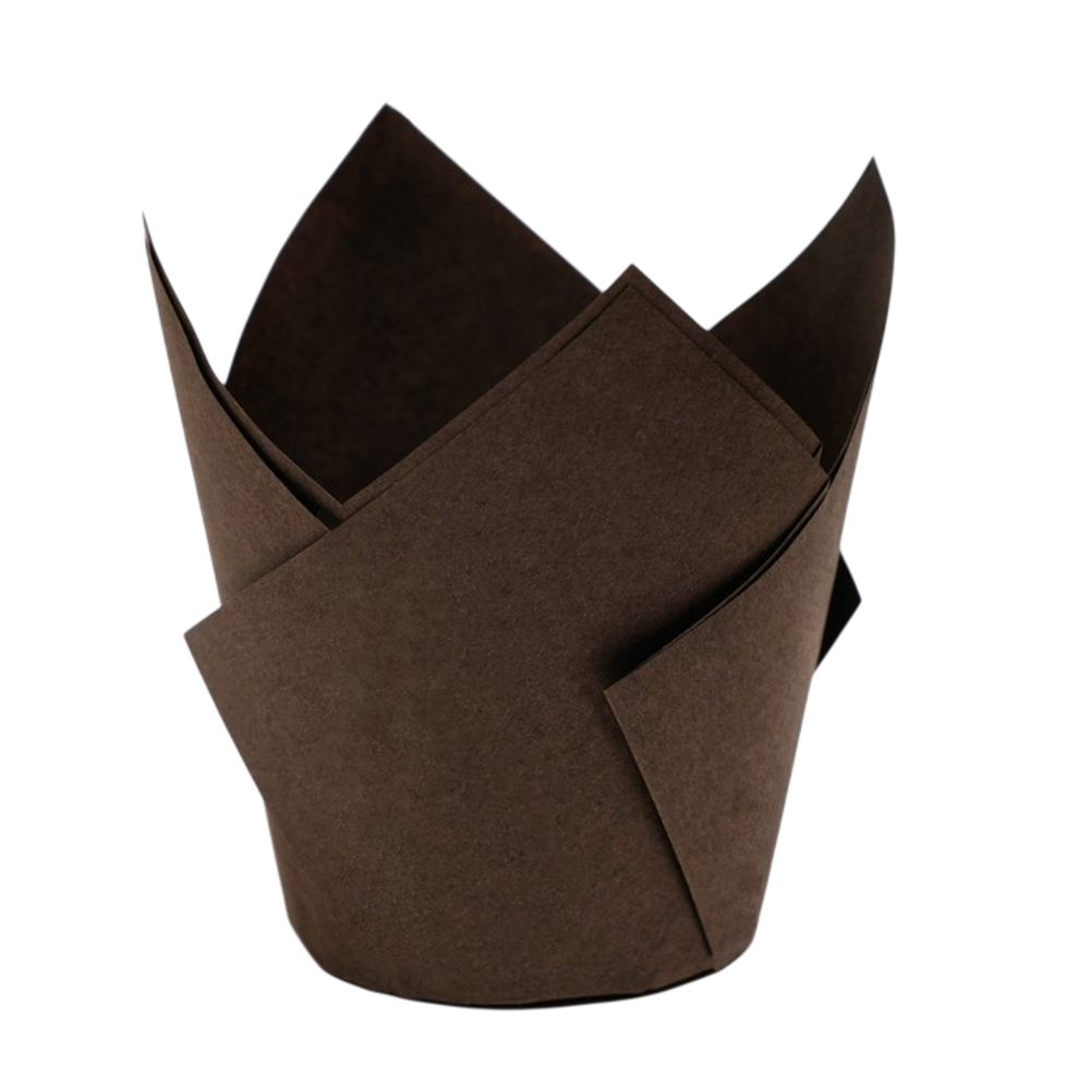 Бумажная форма для выпекания «Тюльпан» 5x8 см