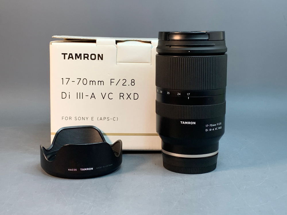 Tamron 17-70mm 2.8 Di III Sony E внутри пыль