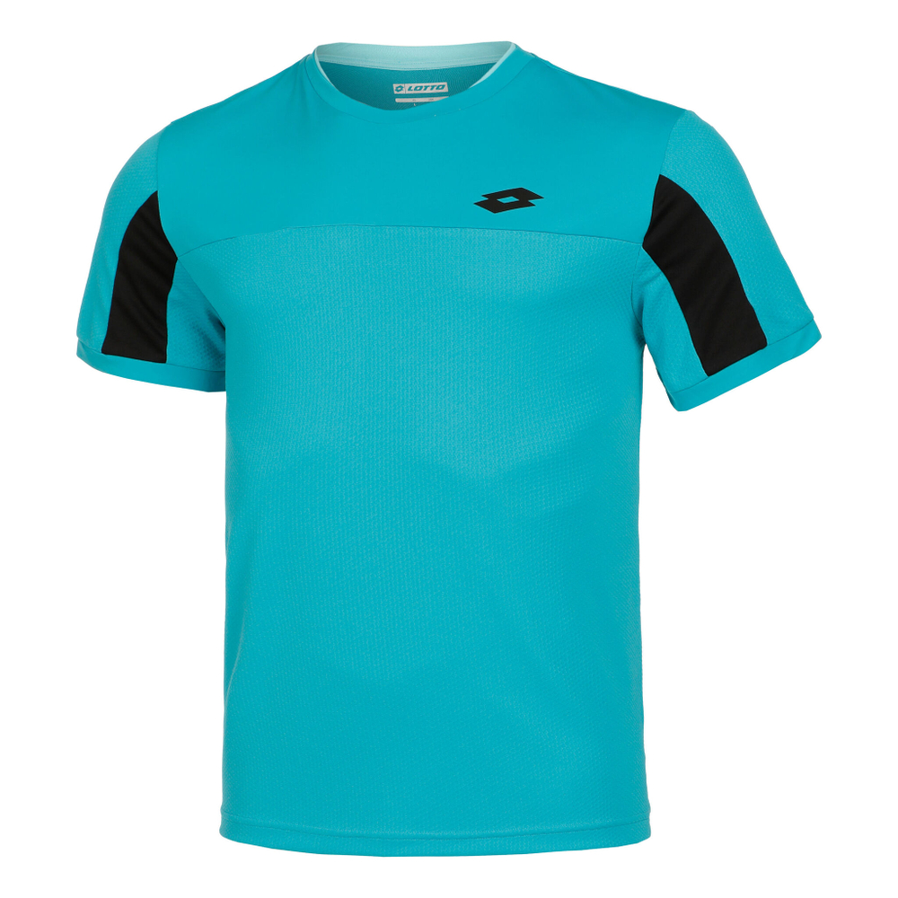 Мужское теннисное поло Lotto Superrapida VI 1 T-Shirt Men - Turquoise
