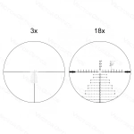 Прицел Vector Optics Continental x6 3-18x50 34 мм FFP VEC-MBR (SCFF-43)