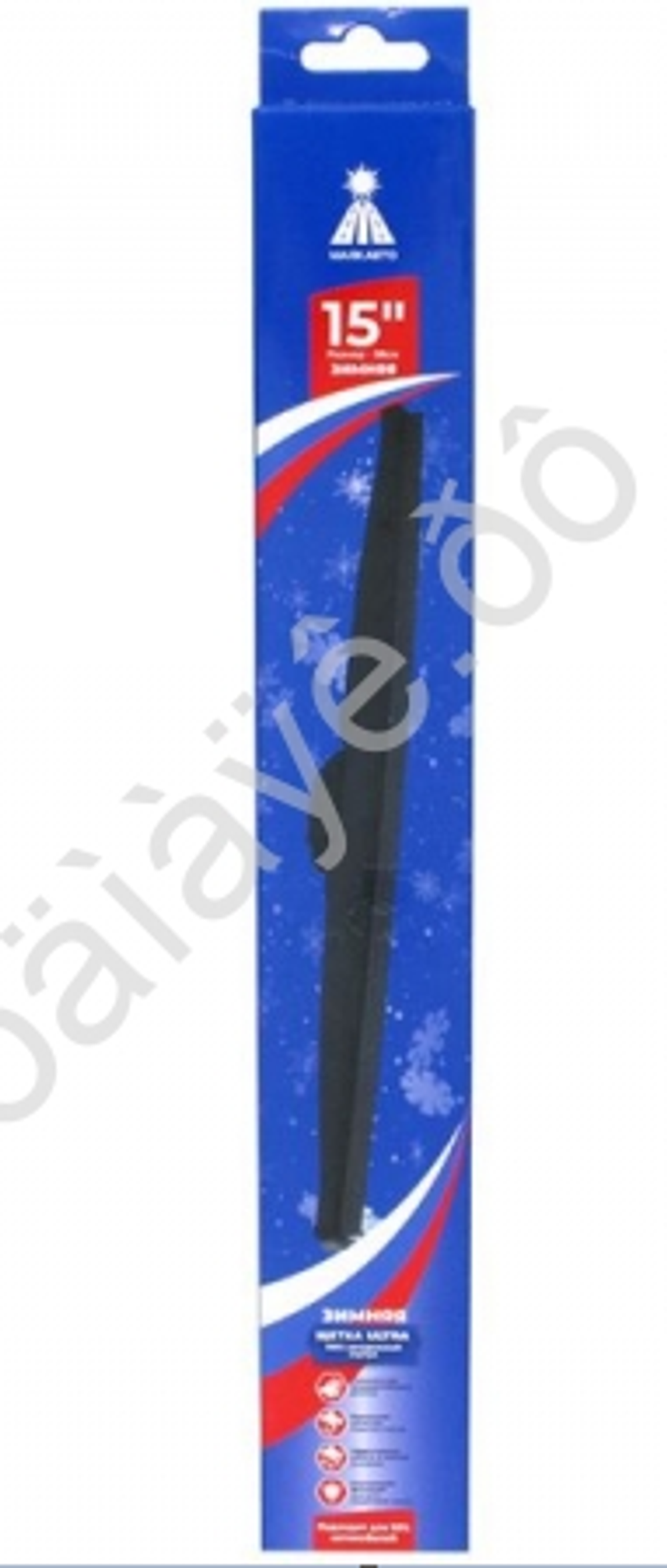 Щетка дворника каркасная зима 380мм (15") ULTRA,  МАЯКАВТО™ 8715м