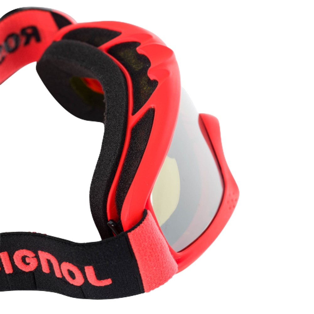 ROSSIGNOL Очки горнолыжные ( маска) юниорские Goggle  RAFFISH HERO HOT RED RKLG500