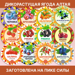 Рябина красная. Алтайская "Осенняя" ягода сушеная
