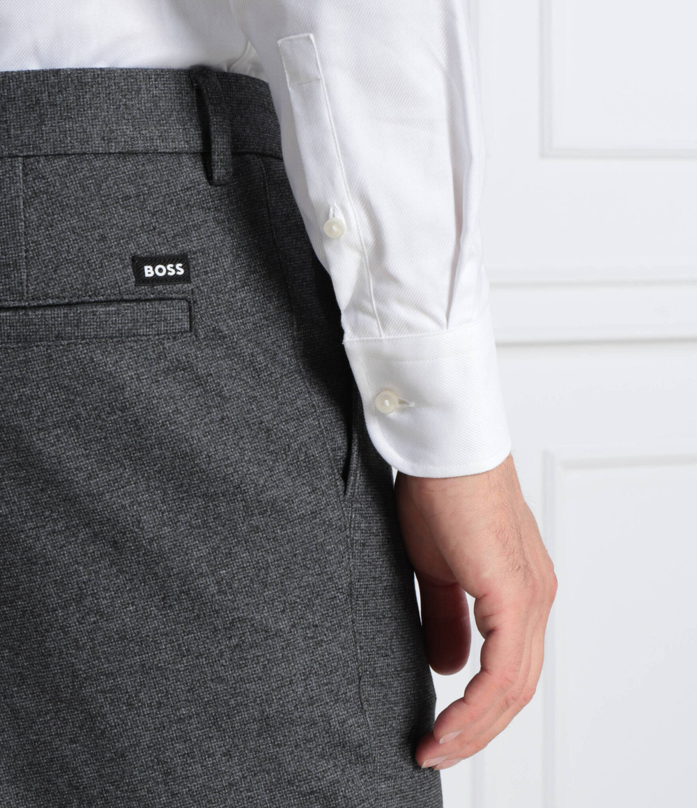 Рубашка H-HANK-spread BOSS BLACK - белый(50502652)