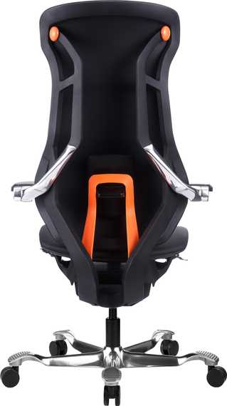 Кресло Everprof Atom Black Экокожа Черный