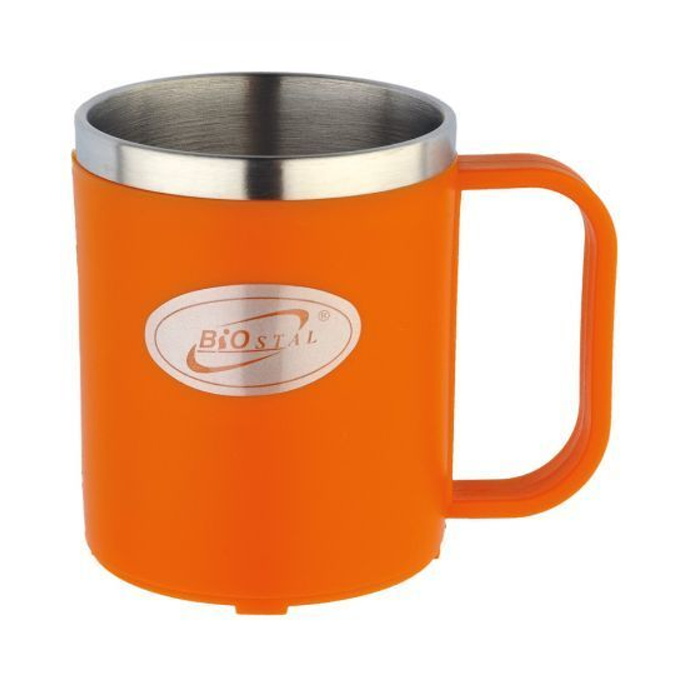 Кружка Biostal Flër (0,2 литра), оранжевая