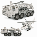 Военный тягач "Арктика" с вертолетом (Нордпласт)