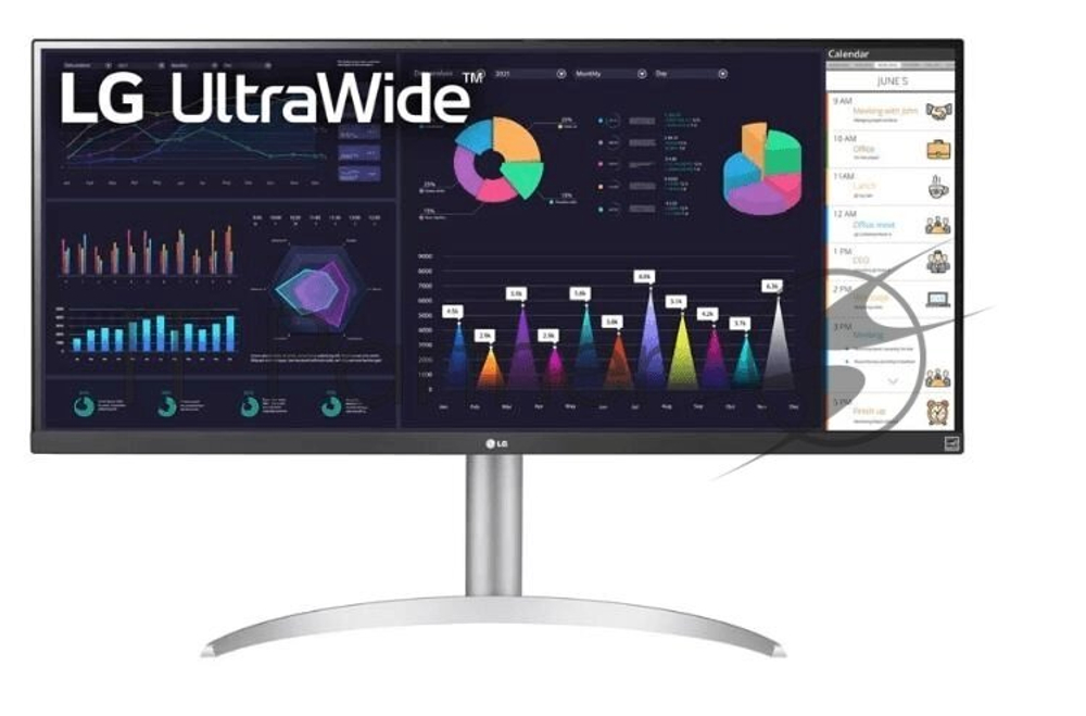 Монитор LG 34" UltraGear 34WQ650-W IPS 2560x1080 100Hz 400cd/m2 21:9
