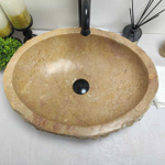 Каменная раковина из мрамора Erozy Red EM-60561 (51*39*15см)