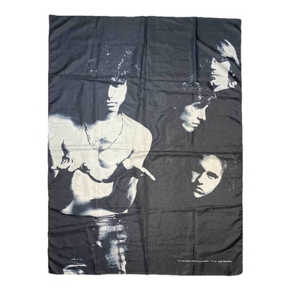 Флаг The Doors черно-белый