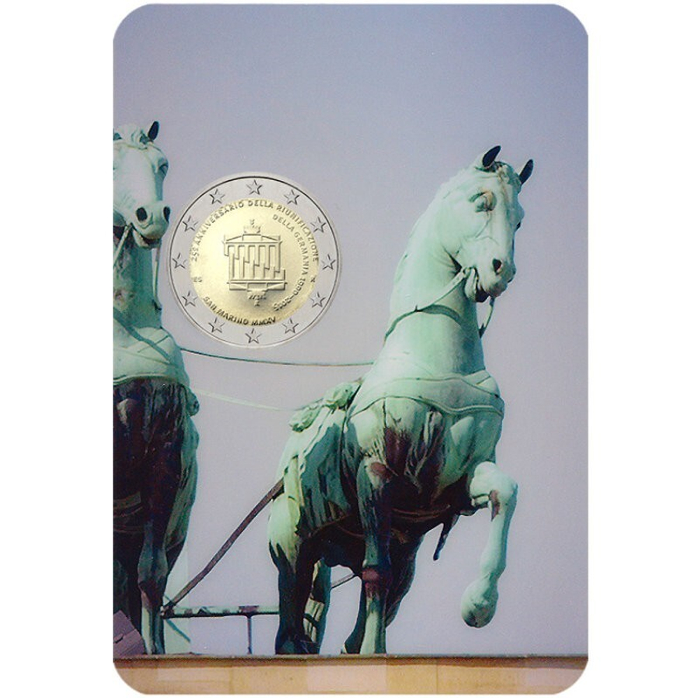 San Marino 2 Euro 2015 – 25 Years of German Unity (BU)