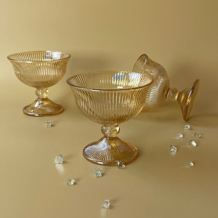 Lenardi 588-598 Набор из 6 креманок 185мл в под.уп.(х8)Стекло