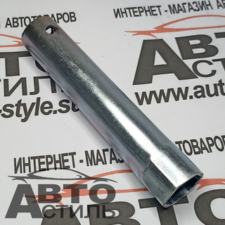 Ключ свечной трубка 21 длина 135мм без резинки 34877