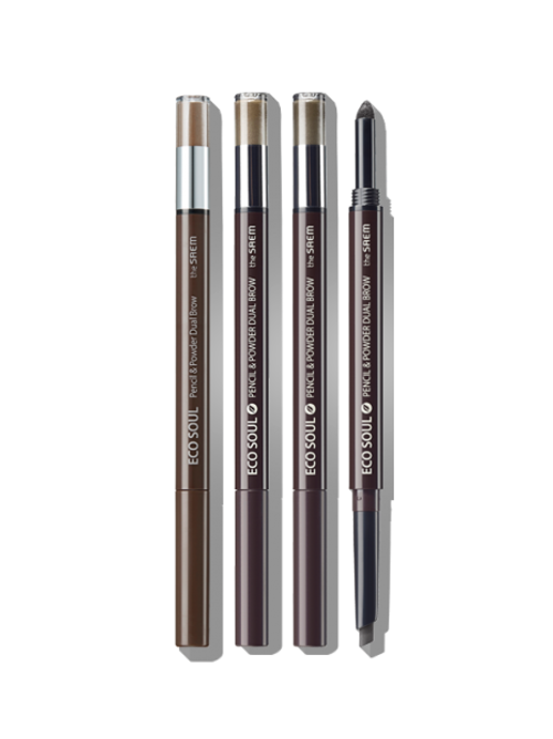 Eco Soul Pencil & Powder Dual Brow