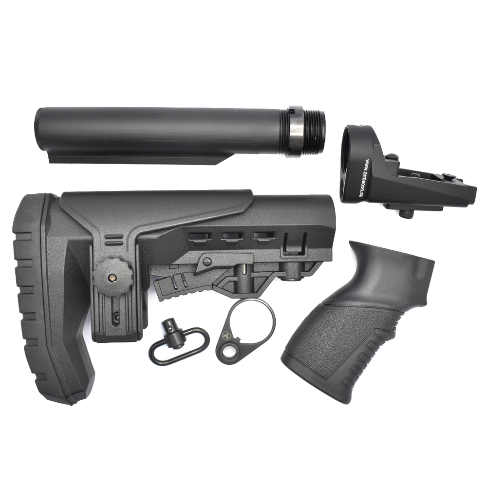 Телескопический приклад на СВД/Тигр, Atom CP, K.Arma