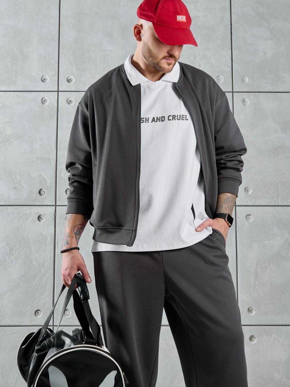 Костюм мужской Лининг-3 Виотекс ГРАФИТОВЫЙ