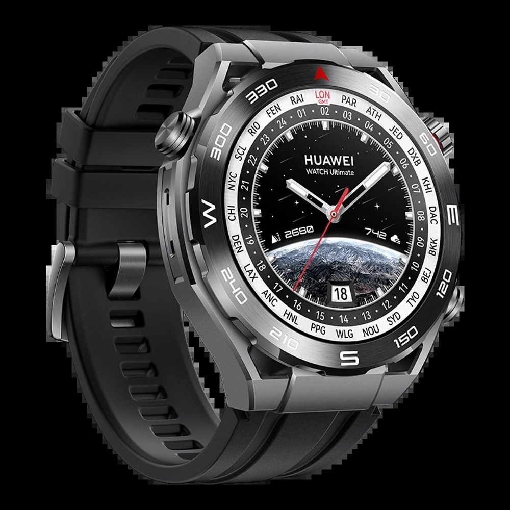 Умные часы Huawei Watch Ultimate, Expedition Black (CLB-B19)