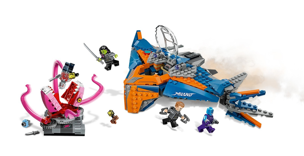 LEGO Super Heroes: Милано против Абелиска 76081 — The Milano vs. The Abilisk — Лего Супер герои Стражи галактики 2