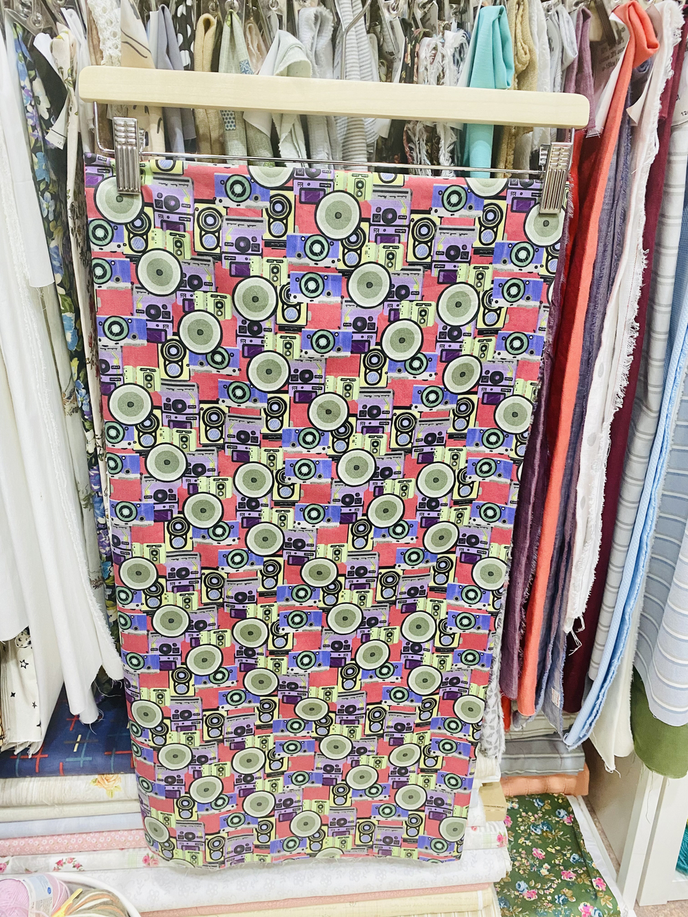 Ткань(Италия) 100% хлопок ш-150см 1м