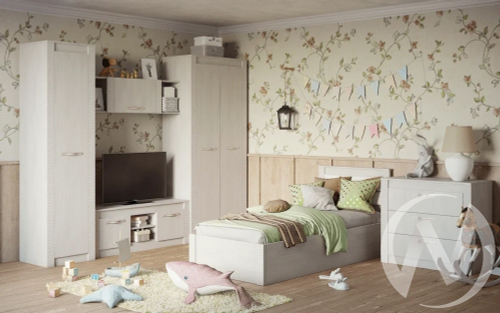 Детская "Монако" (ясень белый/F12) Комплектация 2