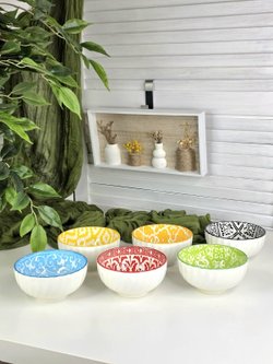 Пиала с орнаментом 300 мл 6 шт. в наборе (202134618)