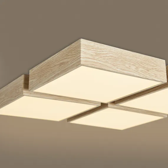 Потолочный светильник FR5450CL-L120BG Кубба / Cubba 125 Вт LED с пультом ДУ Freya fr5450cl-l120bg