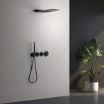 Душевая система встроенная с термостатом Saona SX-2350/03SM Черный