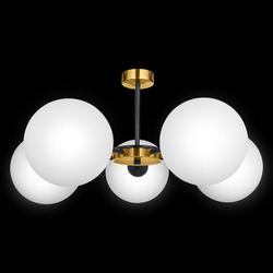 Люстра на штанге 33 идеи S32WH CHN800S.05.17BL.PA-S32WH