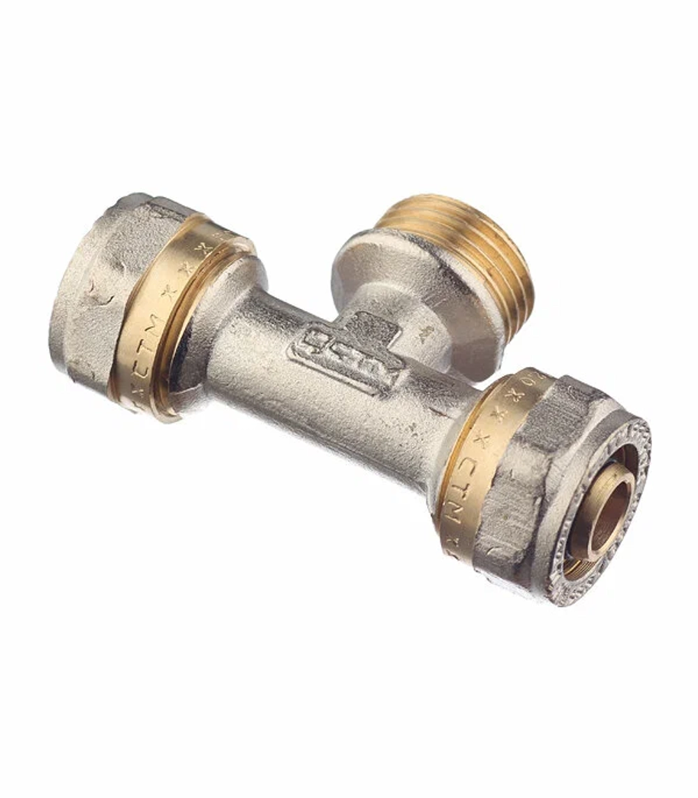 Тройник м.п. 26 х 3/4"Н х 26